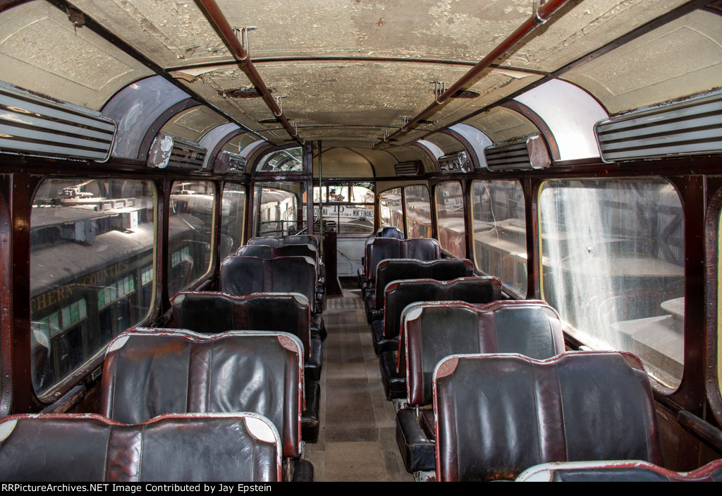 Glasgow Tram 1274 Upper Level Interior